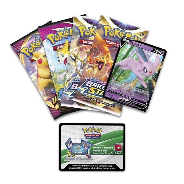 Pokémon TCG: V Heroes Tin (Espeon V)