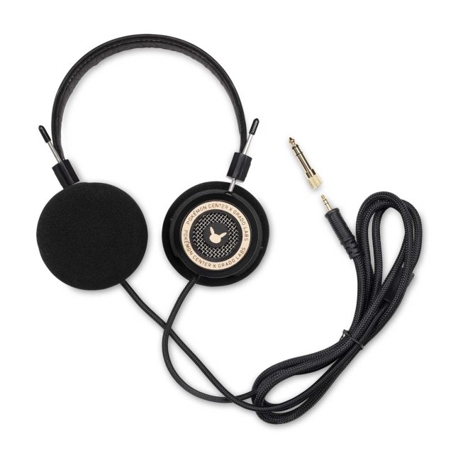 Pokémon Audio Collection: Pokémon Center × Grado Labs Pikachu Headphones (Black Aluminum)