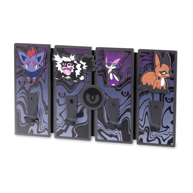 Dark-Type Pokémon Home Accents Wall Mount Key Rack