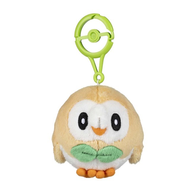Rowlet Adventure Partners Plush Key Chain