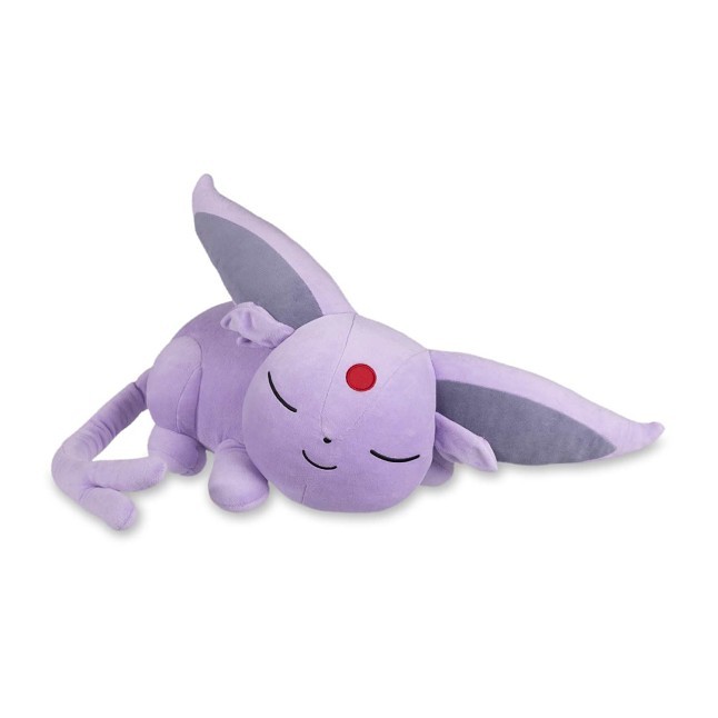 Sleeping Espeon Poké Plush - 17 ½ In.
