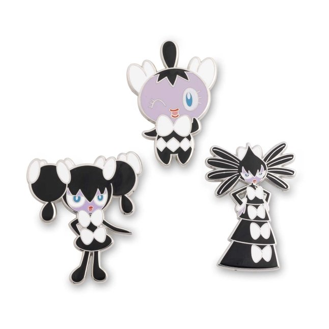 Gothita, Gothorita & Gothitelle Pokémon Pins (3-Pack)
