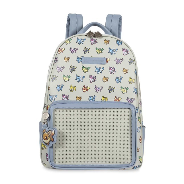Eevee Evolutions Pokémon Pixel Pin Collector Backpack