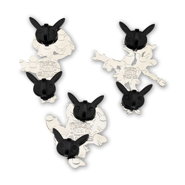 Quaxly, Quaxwell & Quaquaval Pokémon Pins (3-Pack)