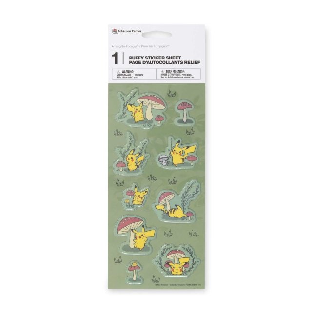 Among the Foongus Puffy Sticker Sheet