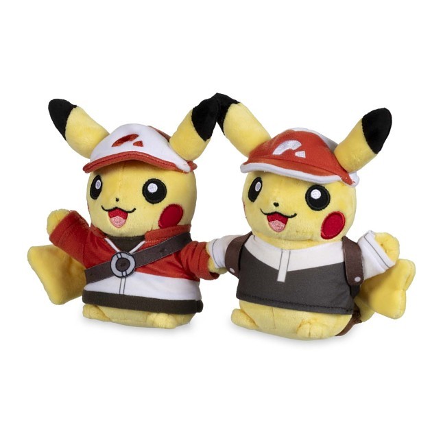Kanto Region Paired Pikachu Poké Plush - 10 ½ In.
