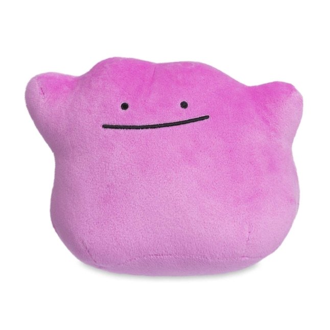 Ditto Poké Plush - 8 In.