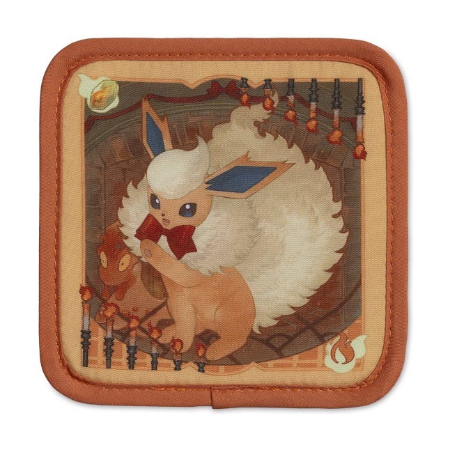Eevee Collection: Flareon Fabric Coaster